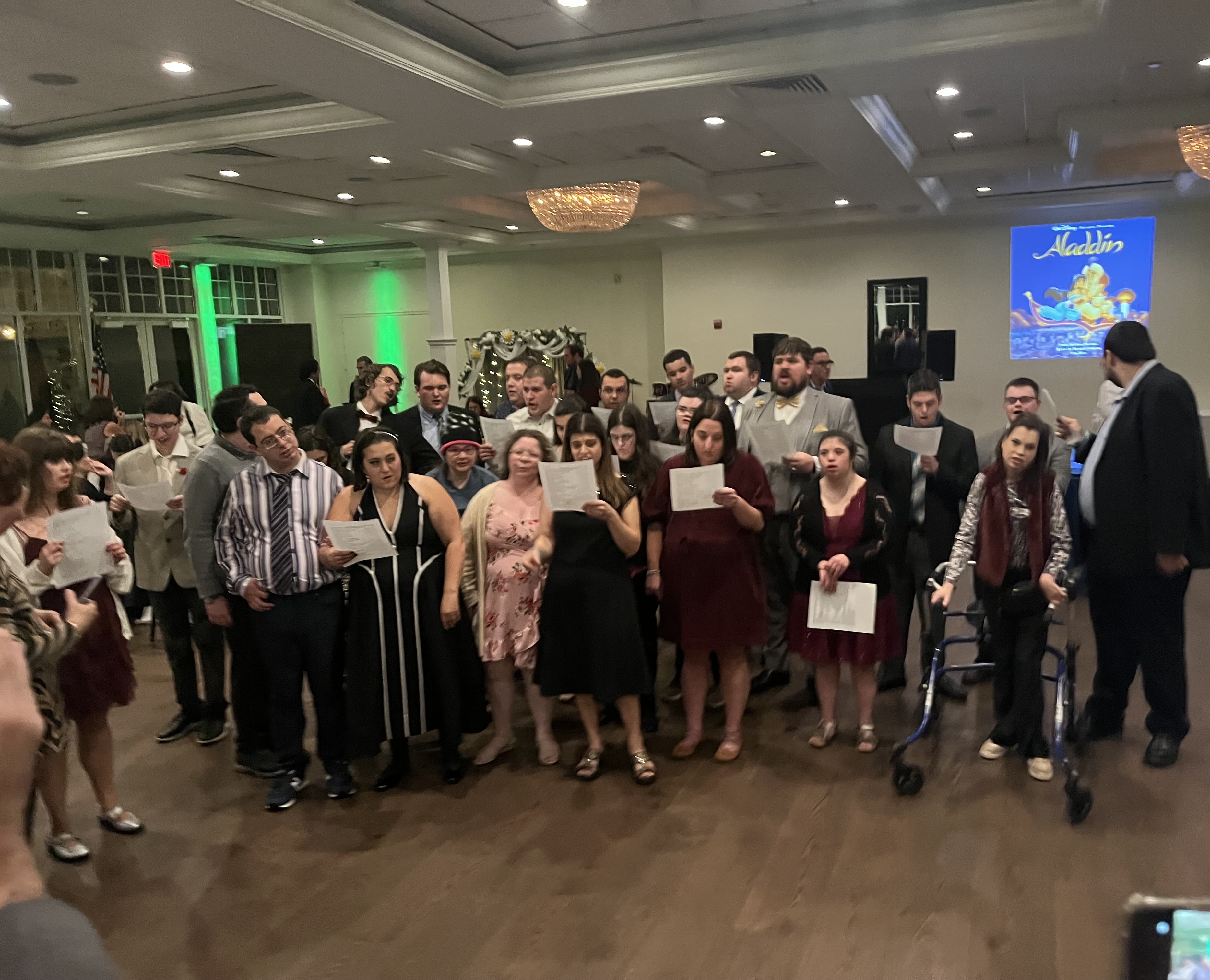 Dinner Dancing singers